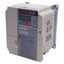 Used Yaskawa CIMR-VU4A0002FAA Rev C AC Drive, 3Ø, 380-480VAC In, 0-480VAC 0-400Hz Out