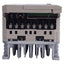 Used Yaskawa CIMR-VU4A0002FAA Rev C AC Drive, 3Ø, 380-480VAC In, 0-480VAC 0-400Hz Out