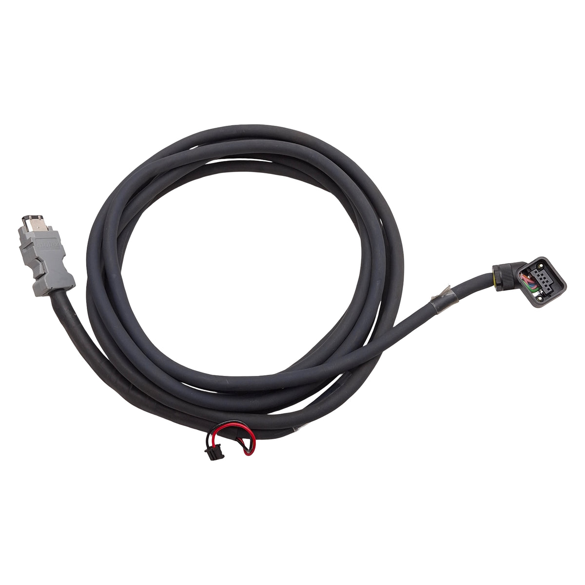 Used Yaskawa JZSP-C7PA2E-03-E Sigma-7 Servo Motor Encoder Feedback Cable, 3m