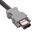 Used Yaskawa JZSP-C7PA2E-03-E Sigma-7 Servo Motor Encoder Feedback Cable, 3m