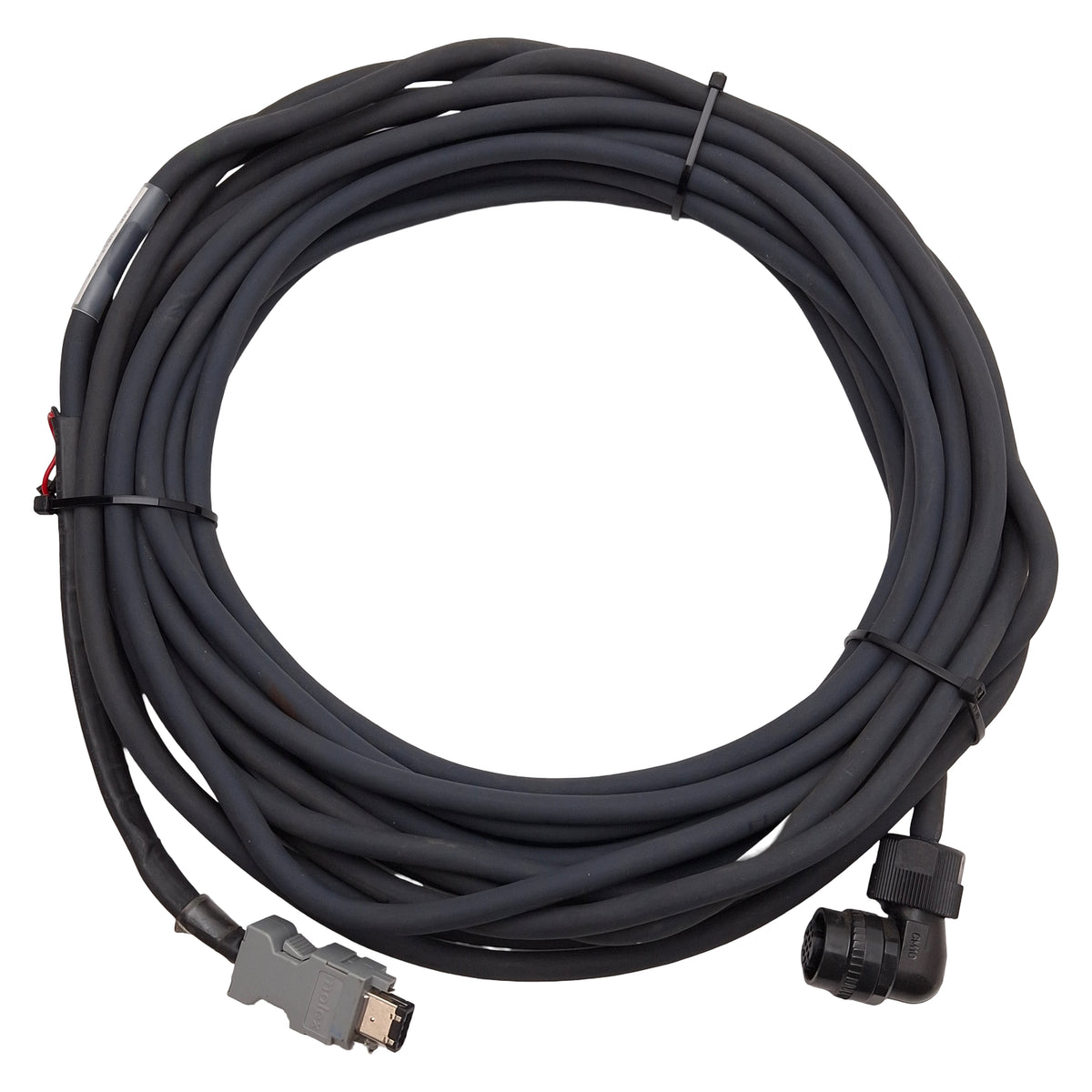 Used Yaskawa JZSP-CVP27-10-E Sigma-5/7 Servo Motor Encoder Feedback Cable, 10m