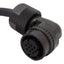 Used Yaskawa JZSP-CVP27-10-E Sigma-5/7 Servo Motor Encoder Feedback Cable, 10m