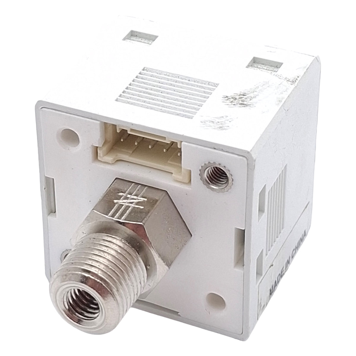 Used AutomationDirect QPSL-AP-42 Digital Pressure Sensor, PNP, -14.5~14.5psi, 24VDC