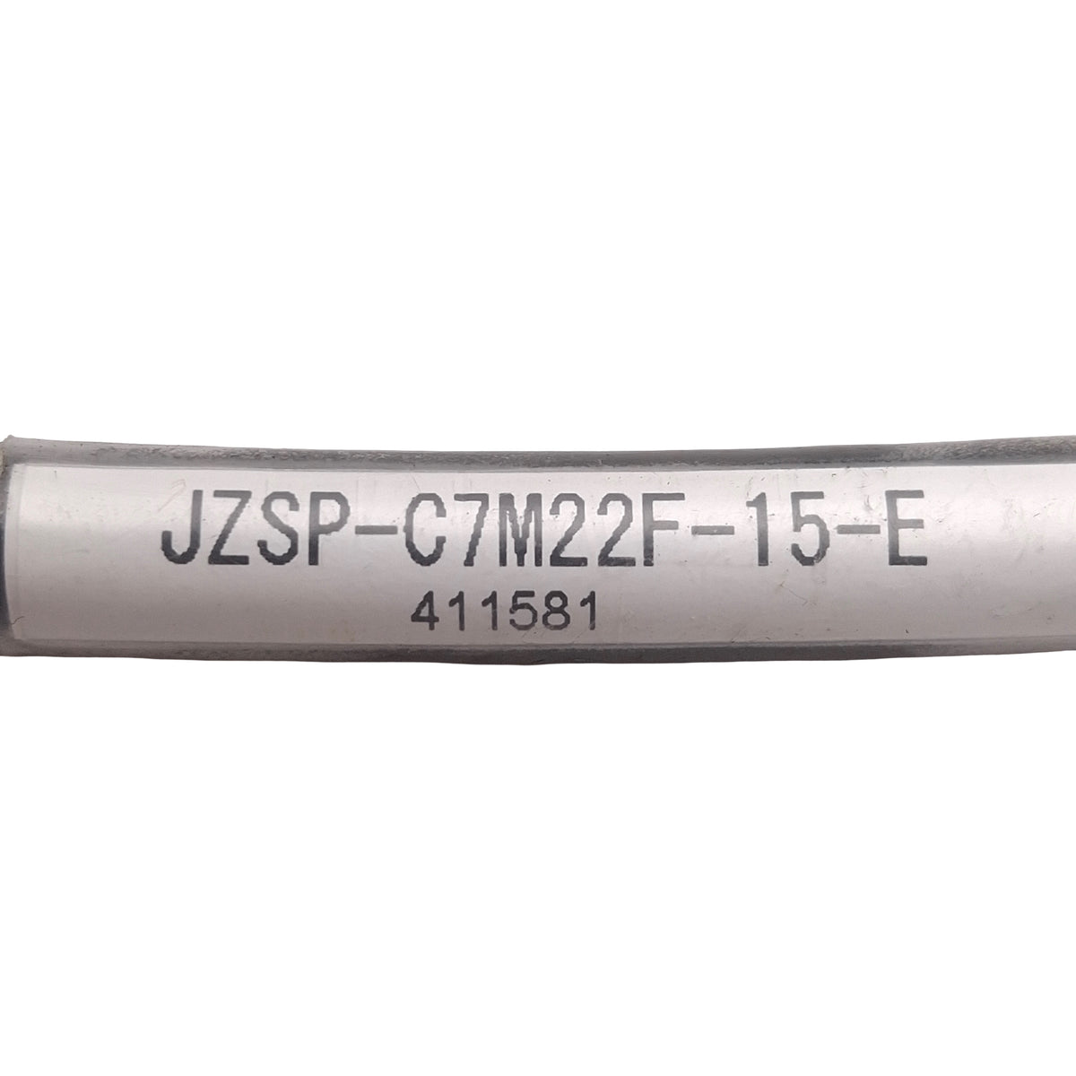 Used Yaskawa JZSP-C7M22F-15-E Sigma-7 Servo Motor Power Cable, SGM7J-02 to 06, 15m