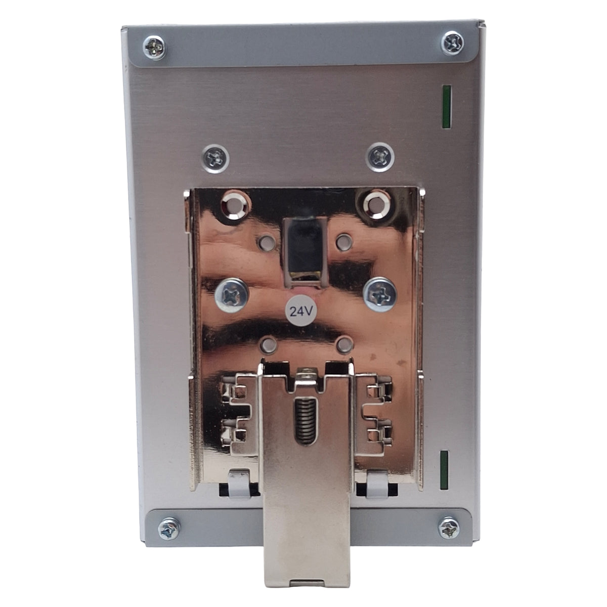 Used Lovato PSL124024 Power Supply, 1PH 115/230VAC In, 10A 24VDC Out, DIN Rail