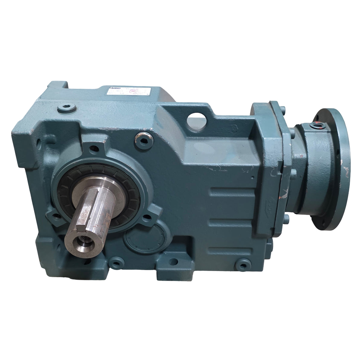 New – Open box Dodge BB683CN56C Quantis Right Angle Helical Bevel Speed Reducer 243.72:1, 56C