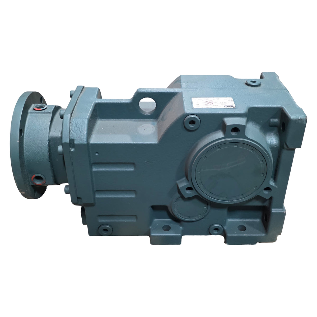 New – Open box Dodge BB683CN56C Quantis Right Angle Helical Bevel Speed Reducer 243.72:1, 56C