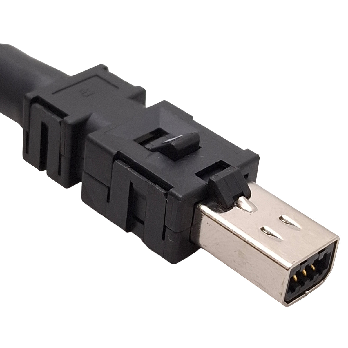 Used Yaskawa JZSP-CM3RMM0-00P5-E MECHATOROLINK-III Serial Communication Cable, 0.5m