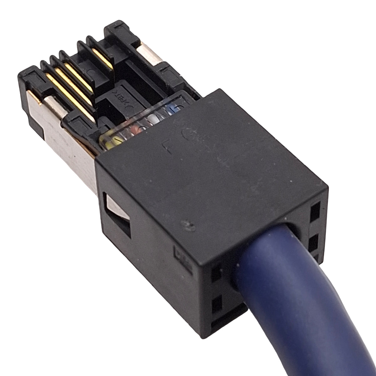Used Yaskawa JZSP-CM3RMM0-00P5-E MECHATOROLINK-III Serial Communication Cable, 0.5m