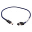 Used Yaskawa JZSP-CM3RMM0-00P5-E MECHATOROLINK-III Serial Communication Cable, 0.5m