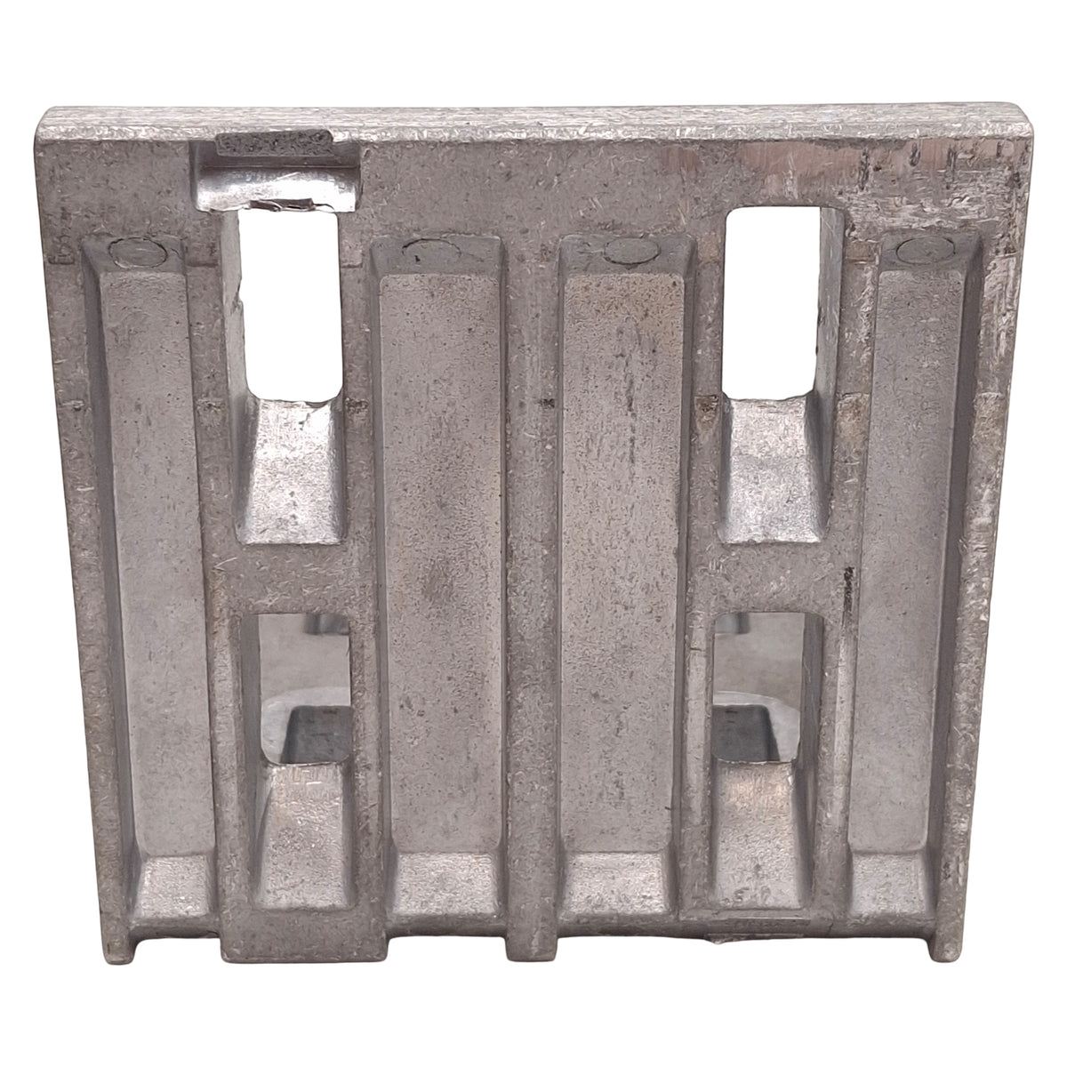 Used Lot of 4 80/20 14111 86mm Inside Corner Bracket w/ Dual Support 45-Series 8-Hole