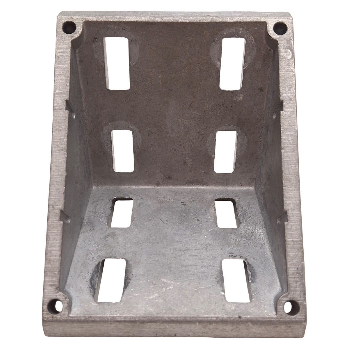 Used Lot of 4 80/20 14111 86mm Inside Corner Bracket w/ Dual Support 45-Series 8-Hole