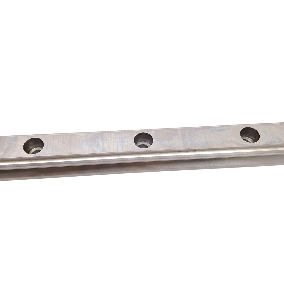 Used Hiwin HGR30 Linear Guide Assembly, 2125mm Rail, (2x) 97.4x60mm Carriages, 48.5kN