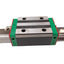 Used Hiwin HGR30 Linear Guide Assembly, 2125mm Rail, (2x) 97.4x60mm Carriages, 48.5kN