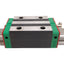 Used Hiwin HGR30 Linear Guide Assembly, 2125mm Rail, (2x) 97.4x60mm Carriages, 48.5kN
