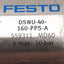 Used Festo DSNU-40-160-PPS-A Pneumatic Cylinder, ø40mm Bore, 160mm Stroke, G1/4