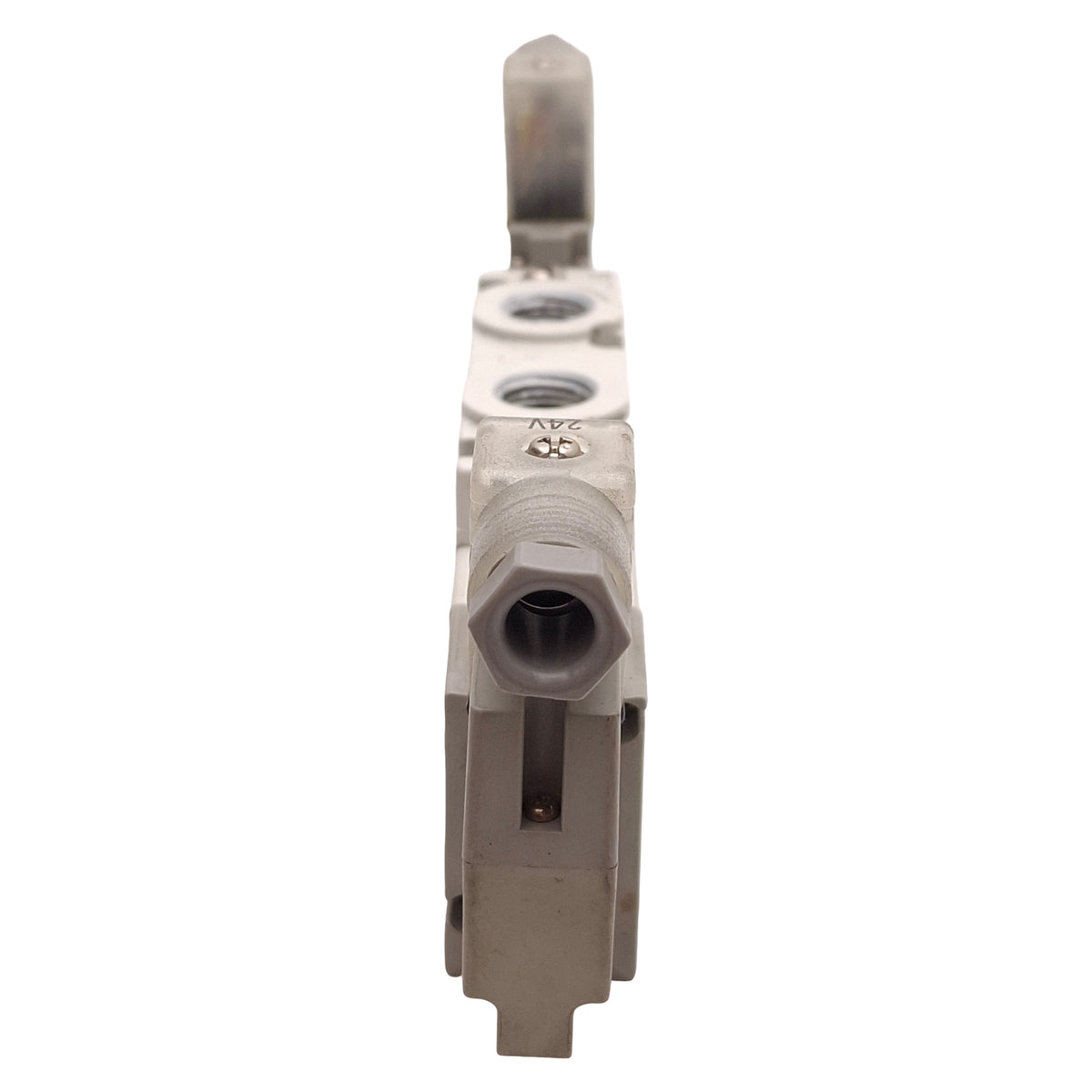 Used SMC SY9320-5DZ-02T Solenoid Valve, 3-Position Closed Center, 1/4NPTF, 24VDC Coil