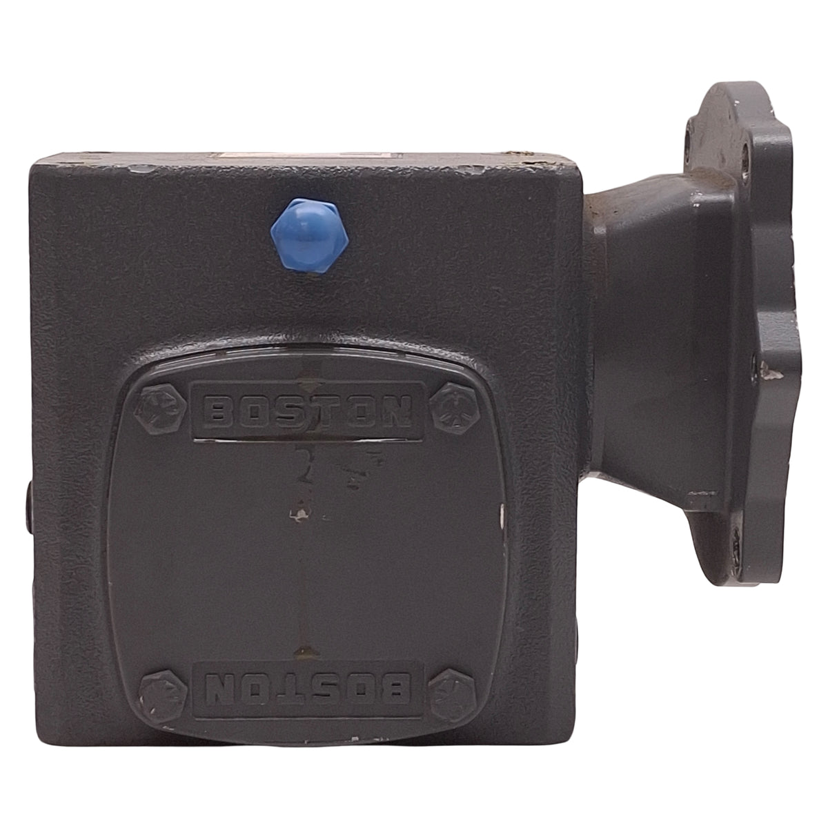 Used Boston Gear F721-30-B5-J Worm Gear Speed Reducer 30:1, ø1in Shaft, ø1/16in Bore