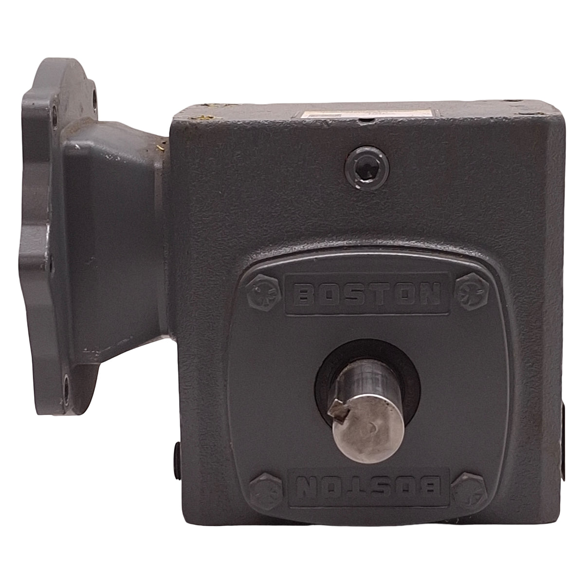 Used Boston Gear F721-30-B5-J Worm Gear Speed Reducer 30:1, ø1in Shaft, ø1/16in Bore