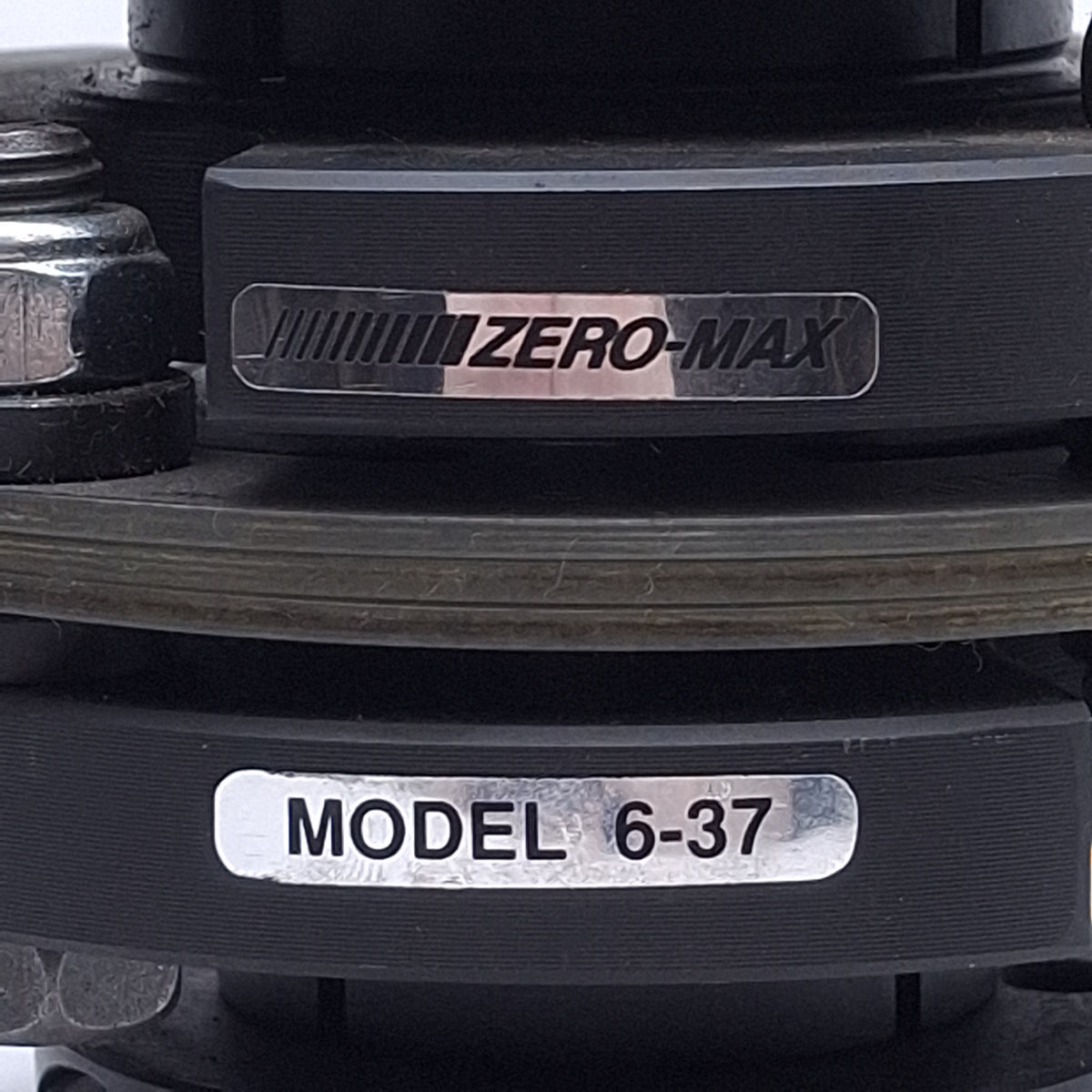 Used Zero-Max 6A37 Single Flex Steel Composite Disc Coupling, ø25mm & ø22mm Bores