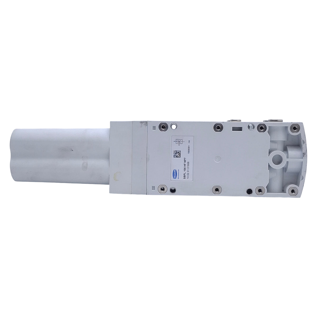 Used Schmalz SBPL 100 HF NPT Basic Pneumatic Ejector 600mbar Max, 2-6bar Operating