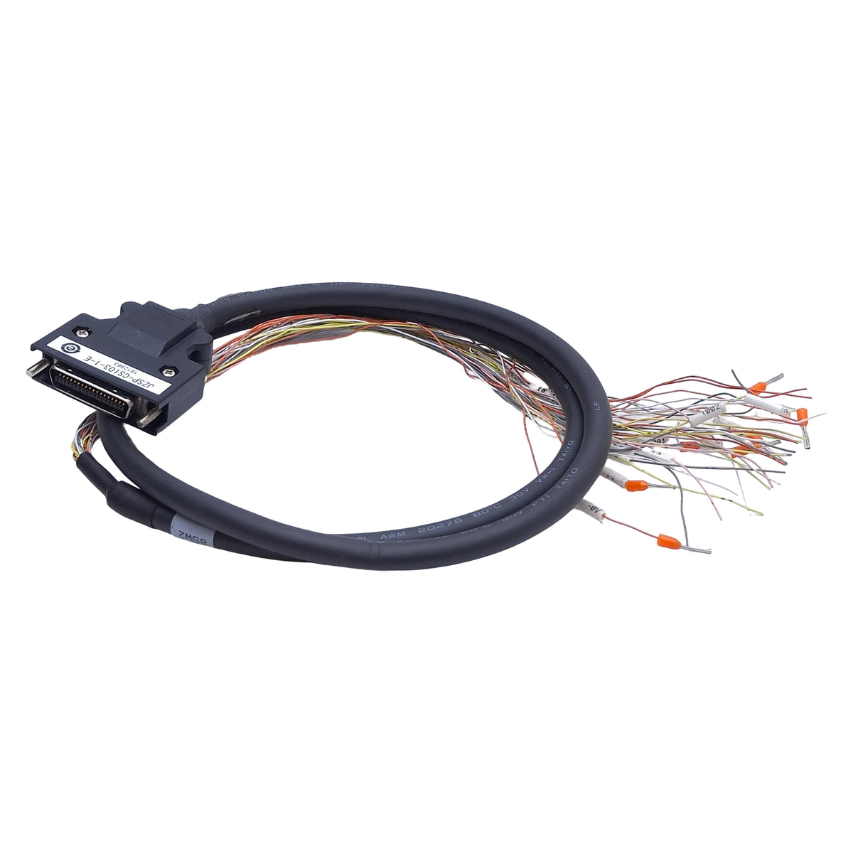 Used Yaskawa JZSP-CSI01-1-E Servo Cable for Sigma 5, 40-Pin CN1 to Flying Leads, 1m