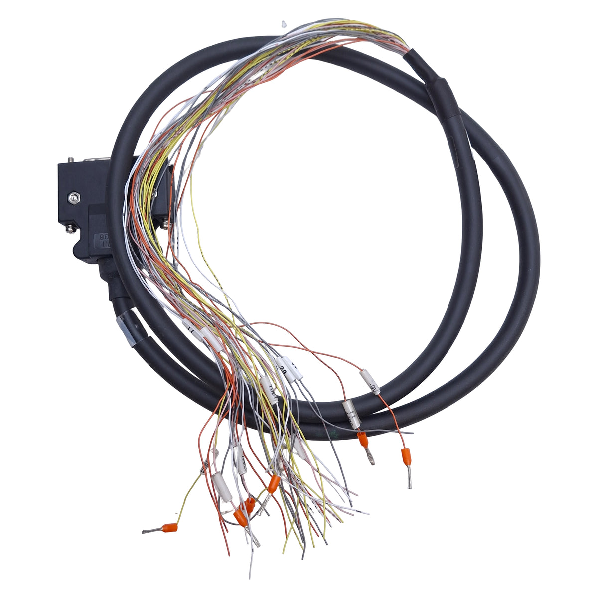 Used Yaskawa JZSP-CSI01-1-E Servo Cable for Sigma 5, 40-Pin CN1 to Flying Leads, 1m