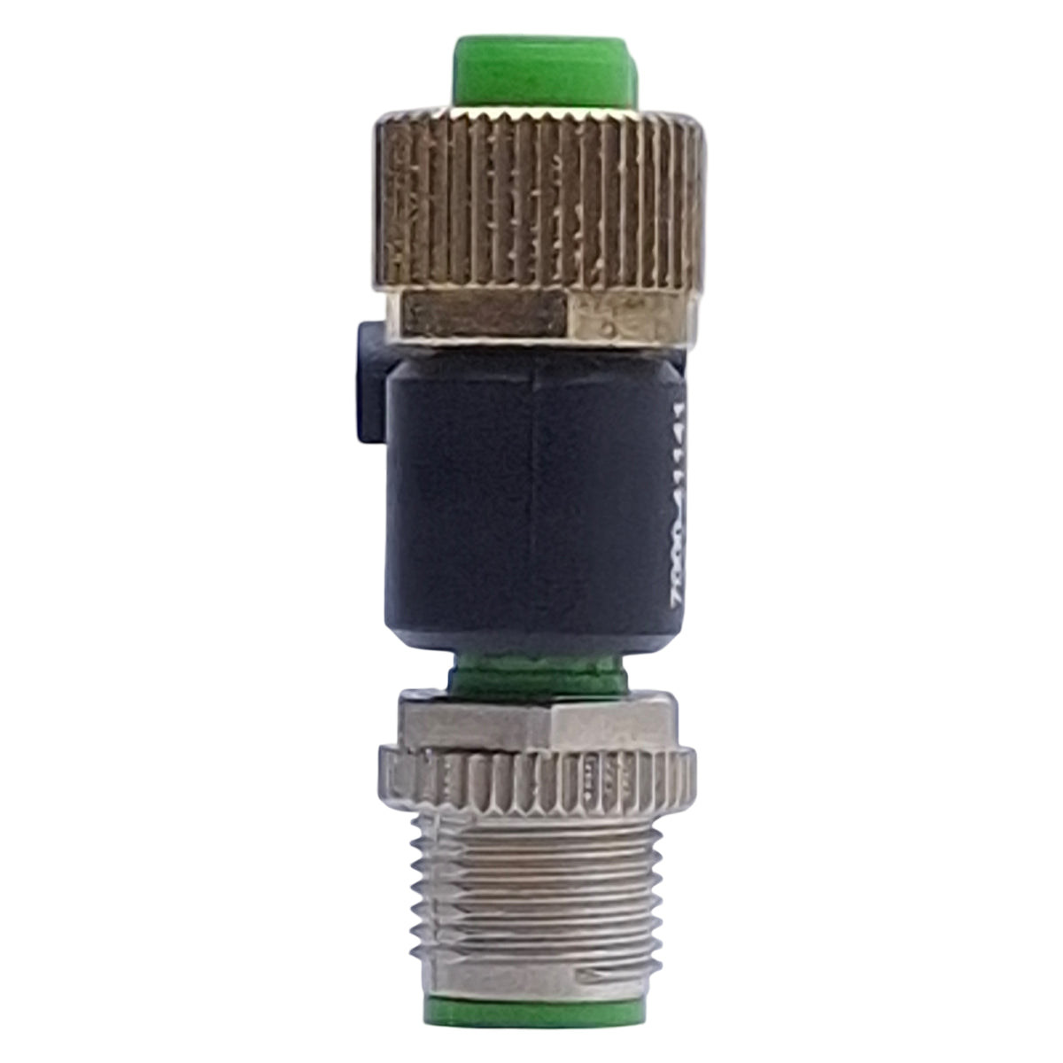 Used Murr Elektronik 7000-41141 T-Coupler M12 5-Pin Male to 2x Female, 60VAC/DC