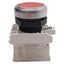 Used Lovato LPCBL104 Illuminated Red Momentary Flush Pushbutton 1NC, 12-30VAC/DC Lamp