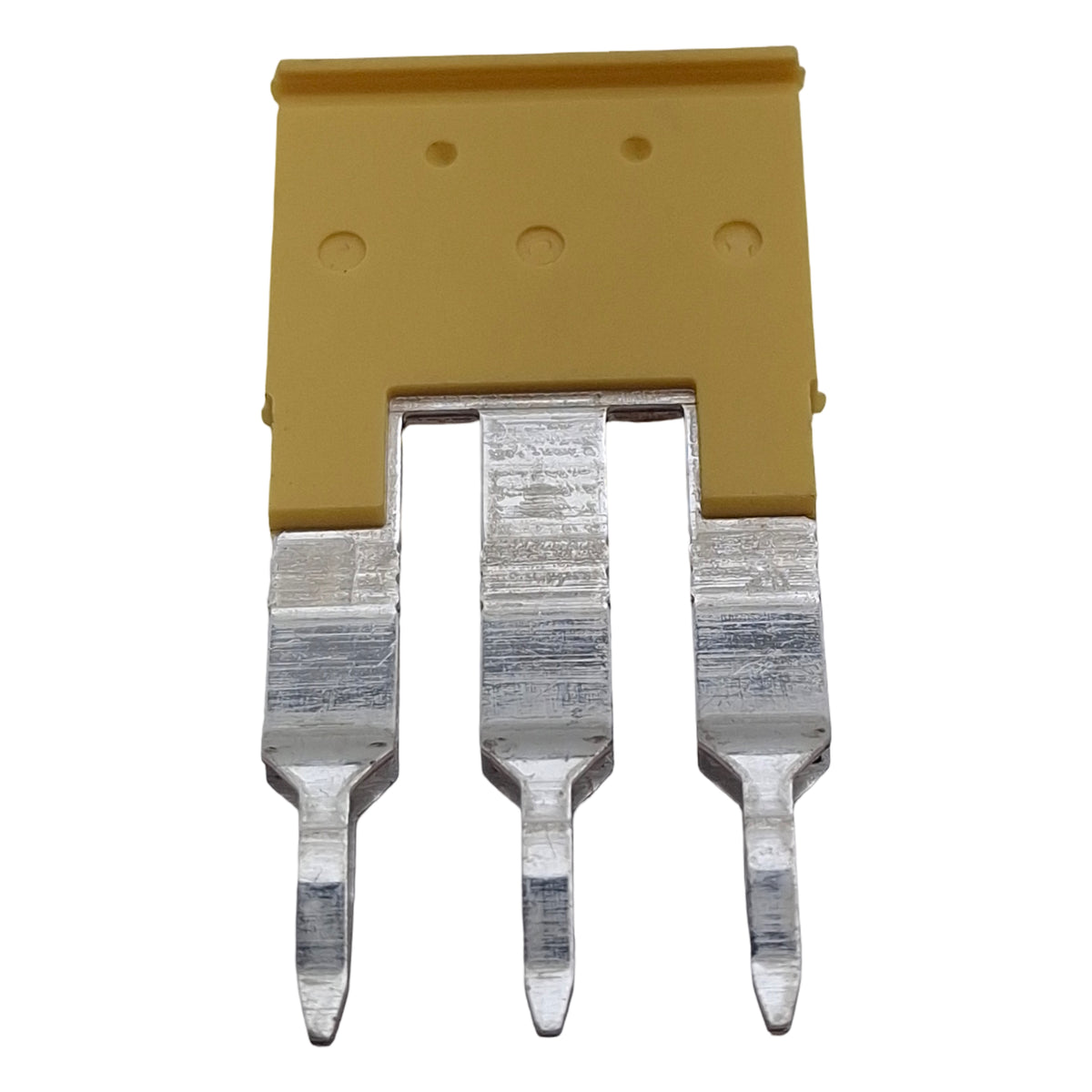 Used Lot of 30 Allen Bradley 1492-CJK6-3 Screwless Center Jumper Terminals, 3-Pole