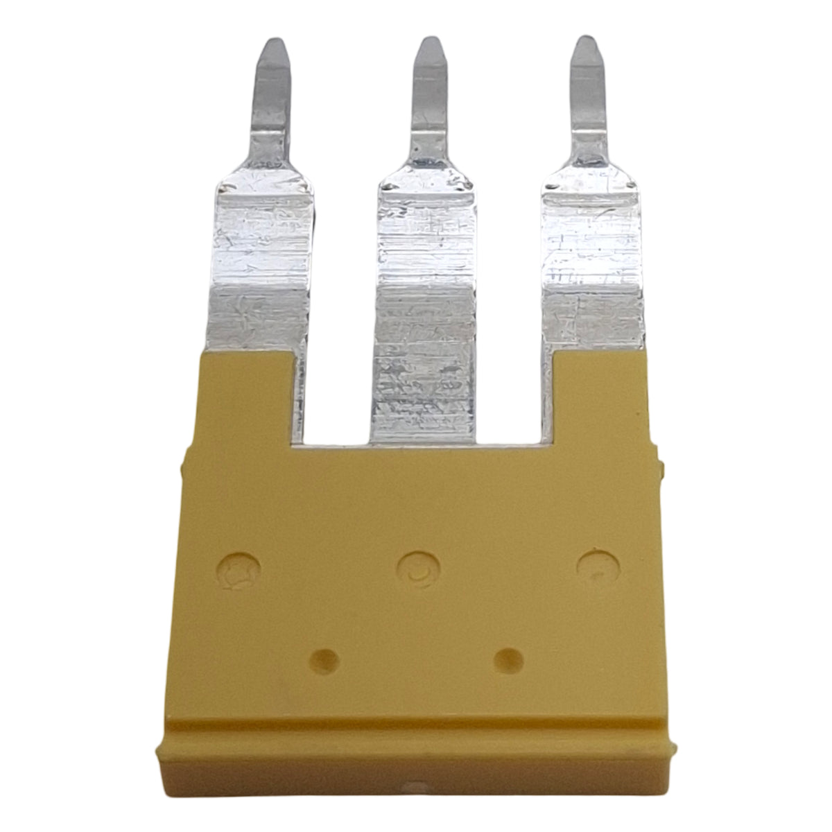Used Lot of 30 Allen Bradley 1492-CJK6-3 Screwless Center Jumper Terminals, 3-Pole