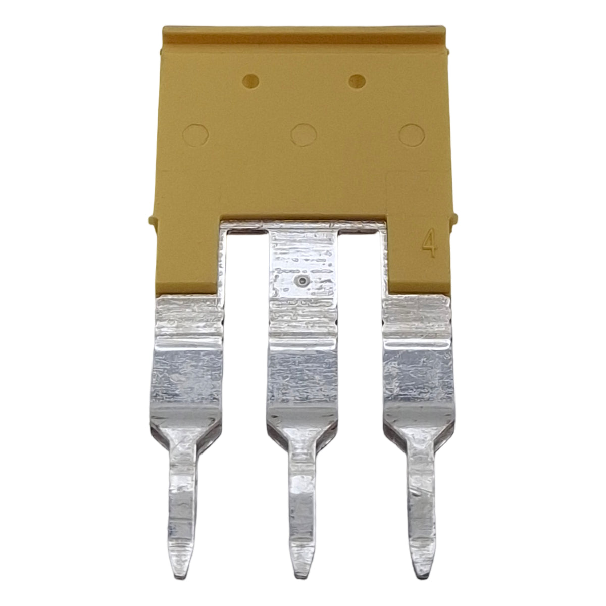 Used Lot of 30 Allen Bradley 1492-CJK6-3 Screwless Center Jumper Terminals, 3-Pole