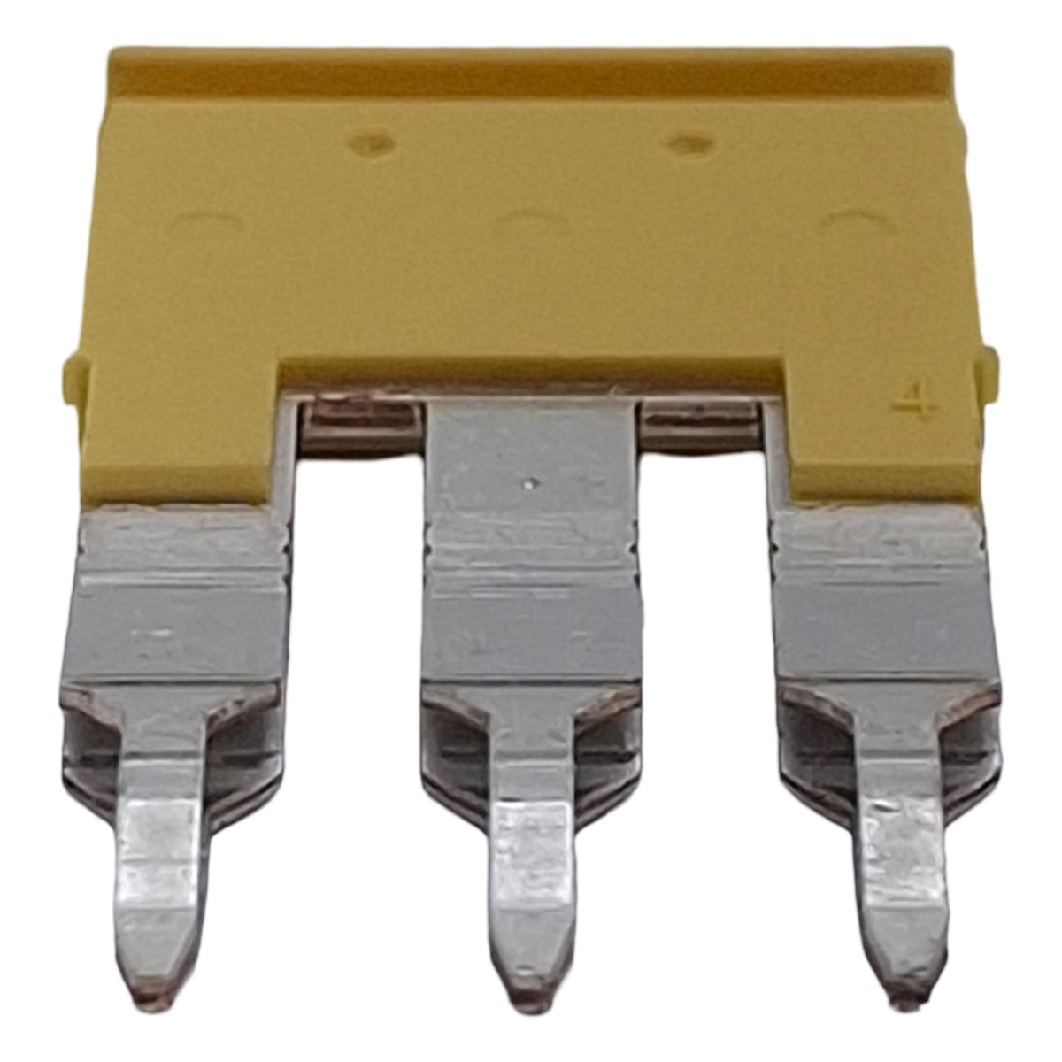 Used Lot of 30 Allen Bradley 1492-CJK6-3 Screwless Center Jumper Terminals, 3-Pole