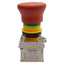 Used Lovato LPCB6644 Pushbutton E-Stop, Twist-Release, ø40mm Mushroom, 1NO+1NC