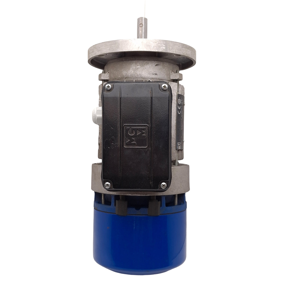 Used MGM BA 71 D4 Brake Motor, 0.74kW, 3Ø 230/460VAC, 14Nm, 1620rpm, NEMA 56C