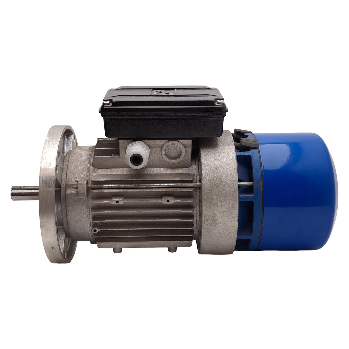 Used MGM BA 71 D4 Brake Motor, 0.74kW, 3Ø 230/460VAC, 14Nm, 1620rpm, NEMA 56C