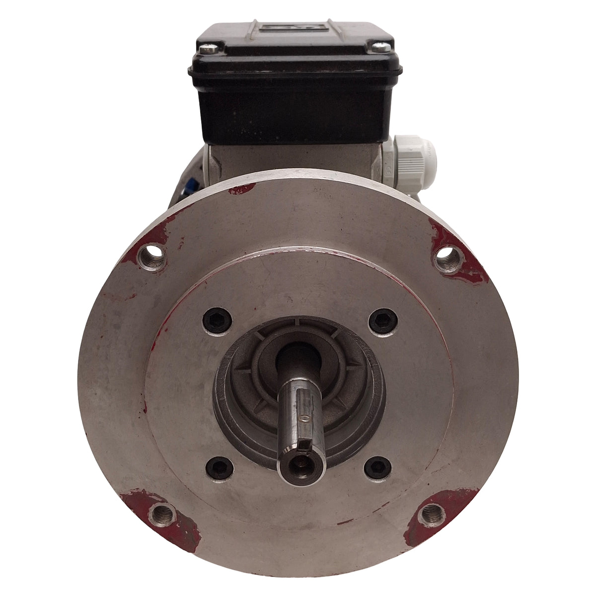 Used MGM BA 71 D4 Brake Motor, 0.74kW, 3Ø 230/460VAC, 14Nm, 1620rpm, NEMA 56C