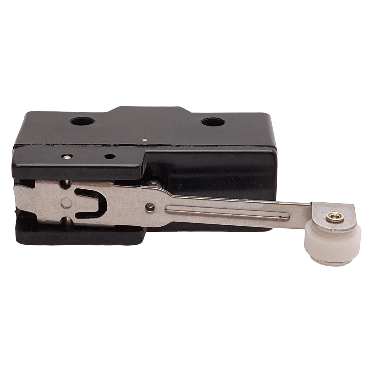 Used Lot of 2 Lovato KSC2V Plastic Micro Switch, 48.5mm Roller Lever, 1NO+1NC, 240VAC