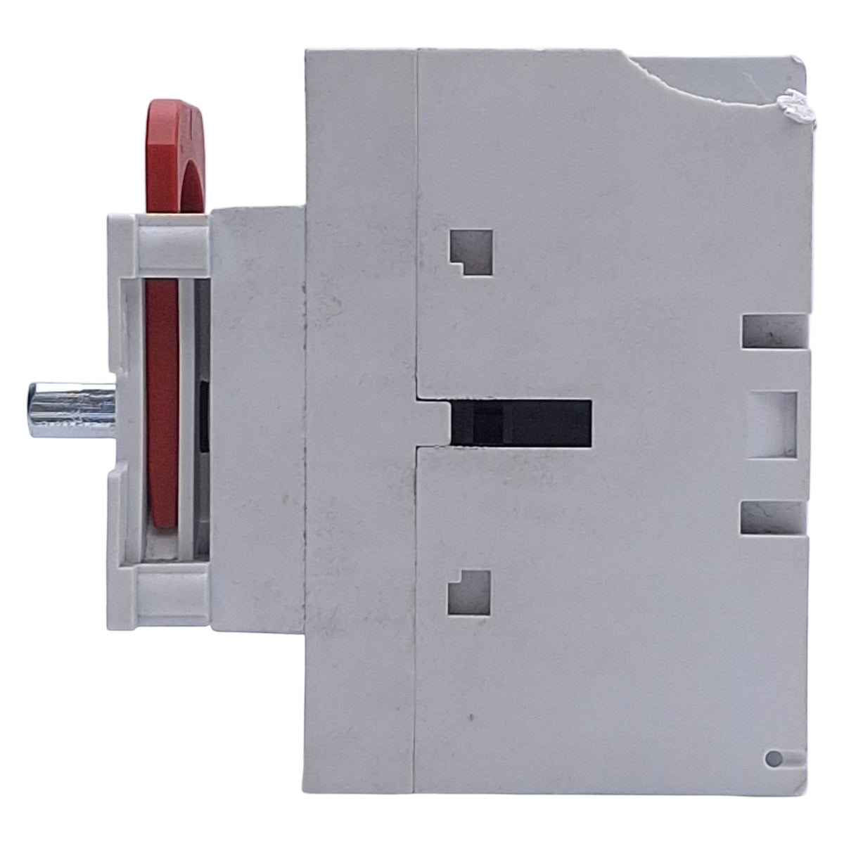 Used Lovato GA040C Disconnect Switch 3-Pole, 600VAC 40A, Screw/DIN Rail Mount