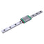 Used Hiwn MGN12H Linear Guide Assembly 220mm Rail, 45.4x27mm Carriages, 3.72kN