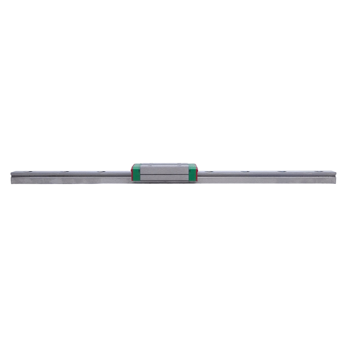Used Hiwn MGN12H Linear Guide Assembly 220mm Rail, 45.4x27mm Carriages, 3.72kN