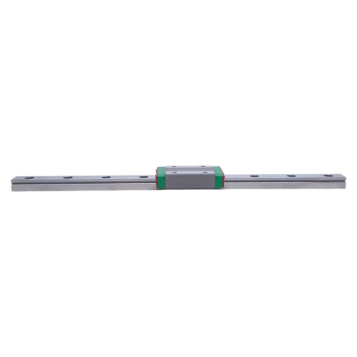 Used Hiwn MGN12H Linear Guide Assembly 220mm Rail, 45.4x27mm Carriages, 3.72kN