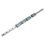 Used Hiwn MGN12H Linear Guide Assembly 450mm Rail, (4x) 45.4x27mm Carriages, 3.72kN