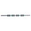 Used Hiwn MGN12H Linear Guide Assembly 450mm Rail, (4x) 45.4x27mm Carriages, 3.72kN