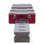 Used Hiwn MGN12H Linear Guide Assembly 450mm Rail, (4x) 45.4x27mm Carriages, 3.72kN