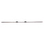 Used Hiwin HGH15CA Linear Guide Assembly 1350mm Rail, (2x)61.4x34mm Carriages, 14.7kN