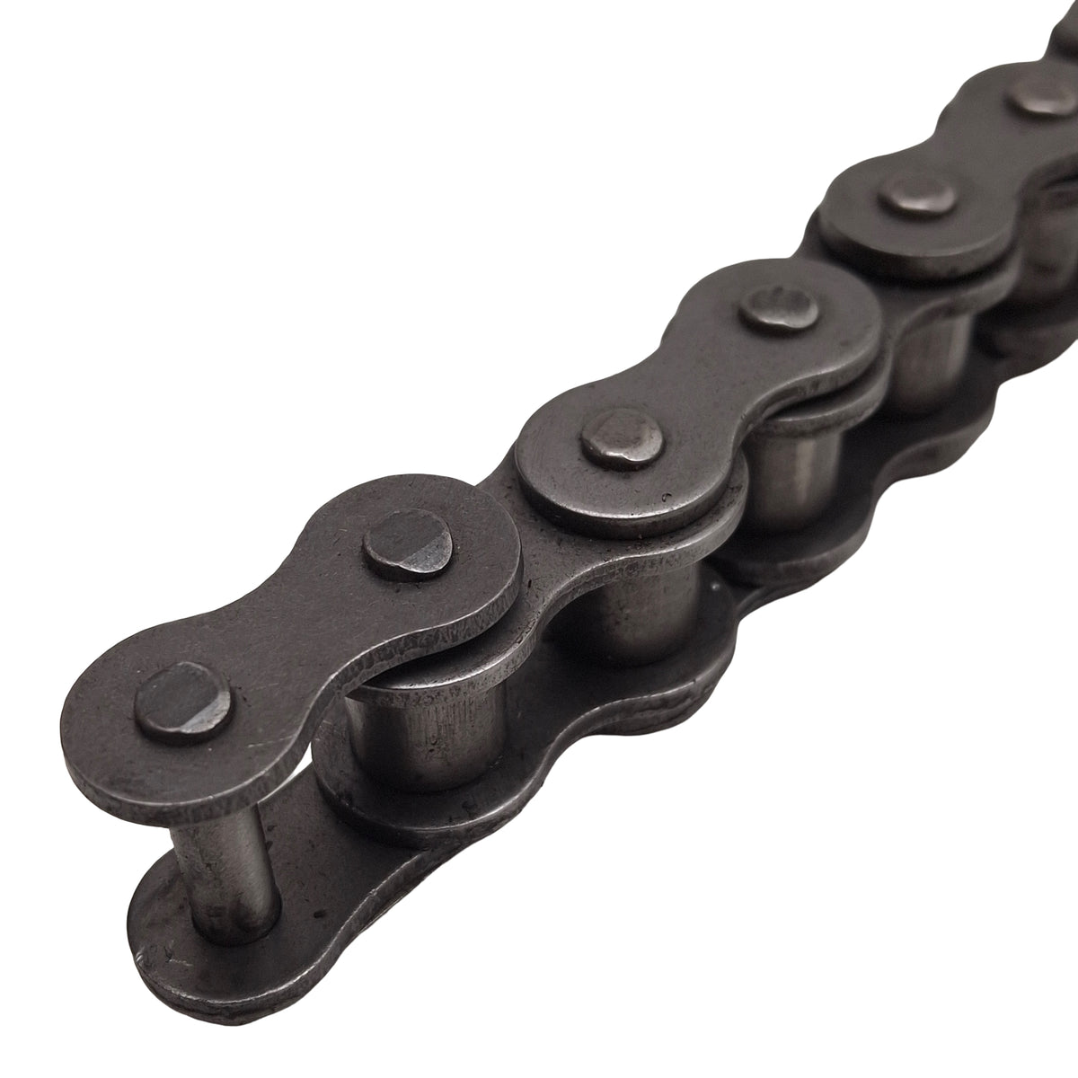 Used #60 Roller Chain, 0.75in Pitch, 0.5in Inner, ø0.243in Pin, ø0.469in Roller, 21ft