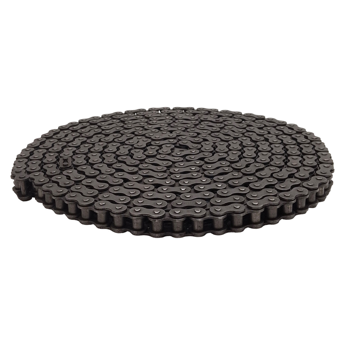 Used #60 Roller Chain, 0.75in Pitch, 0.5in Inner, ø0.243in Pin, ø0.469in Roller, 21ft