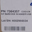 New Nordson 7364357 USB Barcode Scanner For UltimusPlus Series Fluid Dispensers
