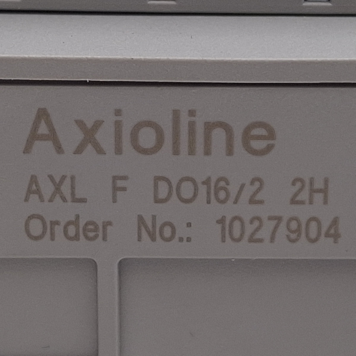 Used Phoenix Contact AXL F DO16/2 2H 1027904 Axioline F Digital Module, 16-Output